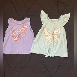 Children’s Place Sz 2T Girls Sleeveless Shirts